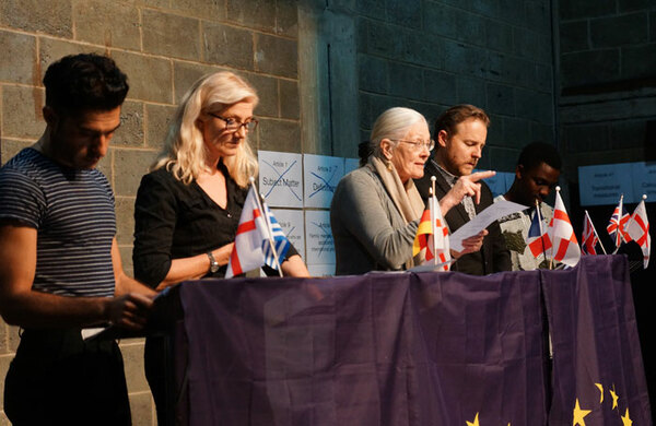 Good Chance founder claims word 'luvvie' undermines theatre's political role