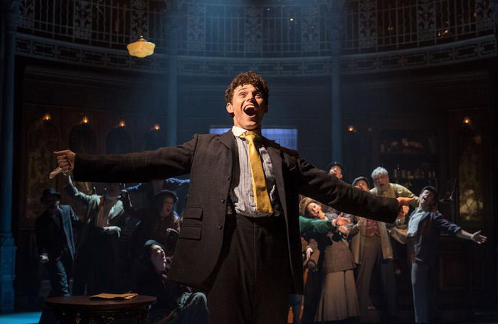 Charlie Stemp as Arthur Kipps in Half a Sixpence at Chichester Festival Theatre. Photo: Manuel Harlan Charlie Stemp as Arthur Kipps in Half a Sixpence at Chichester Festival Theatre. Photo: Manuel Harlan
