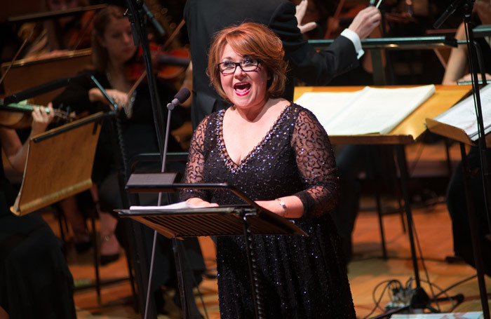 Wendi Peters in State Fair at Cadogan Hall, London. Photo: Jamie Scott Smith