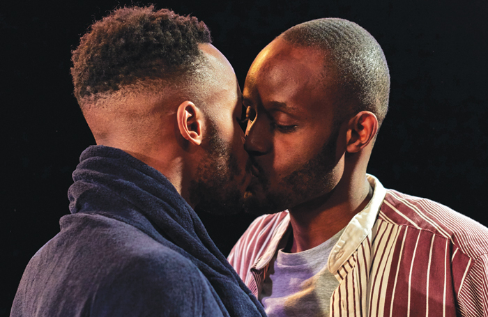 Enyi Okoronkwo and Chin Nyenwe in Boy With Beer at the same venue, which closed at the end of last month. The venue&rsquo;s artistic director says signing up to the Equity fringe agreement has had a positive, rather than adverse, impact upon both production values and diversity. Photo: Theo Chadha