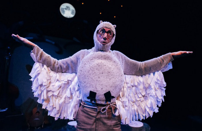 Dominic Conway in The Night That Autumn Turned to Winter at Battersea Arts Centre, London