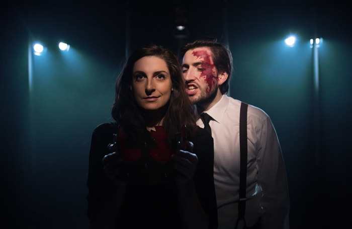 Elena Clements and Sam Coulson in Richard III at Rosemary Branch, London. Photo: Caroline Galea
