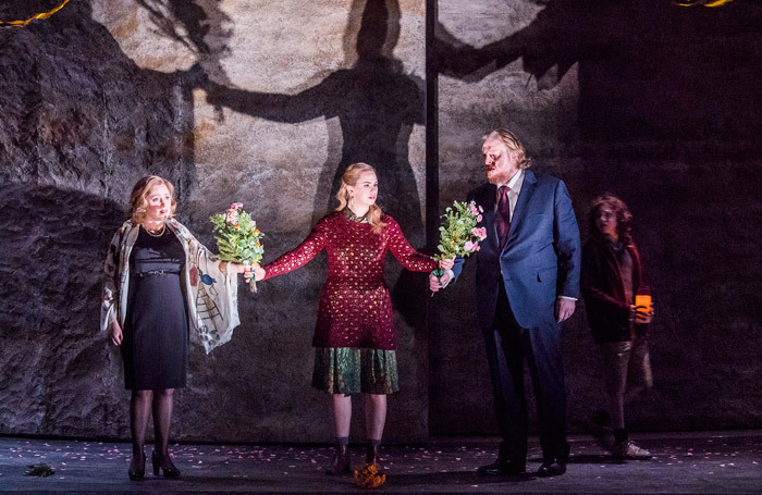 The cast of The Winter's Tale at London Coliseum. Photo: Tristram Kenton