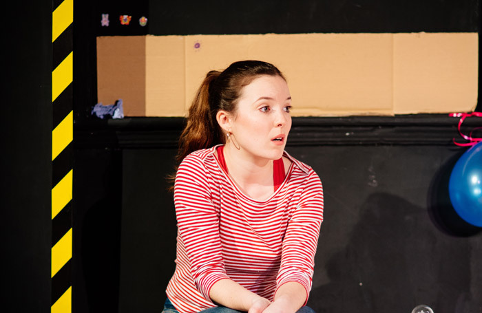 Catherine Lamb in Bunny at White Bear Theatre, London. Photo: Dashti Jahfar Catherine Lamb in Bunny at White Bear Theatre, London. Photo: Dashti Jahfar