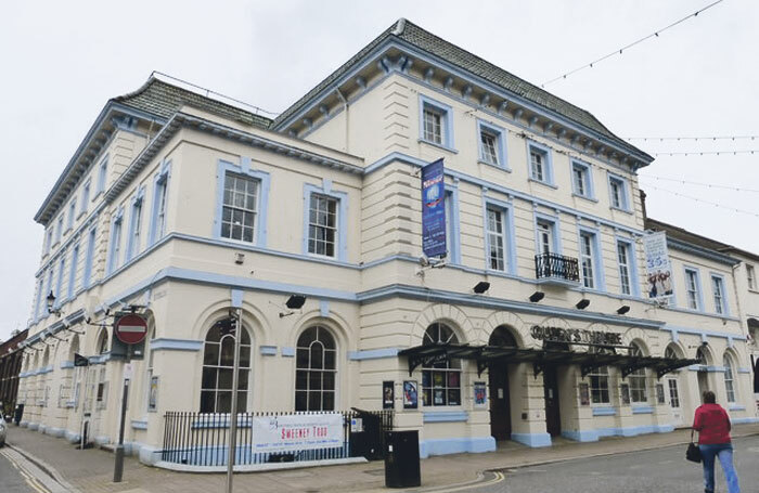 The Queen's Theatre, Barnstaple, closed when North Devon Theatres Trust went into administration