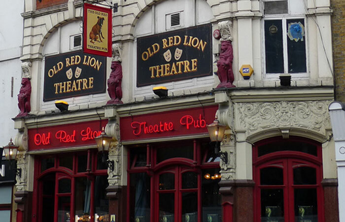 The Old Red Lion Theatre in north London. Photo: Ewan Munro The Old Red Lion Theatre in north London. Photo: Ewan Munro