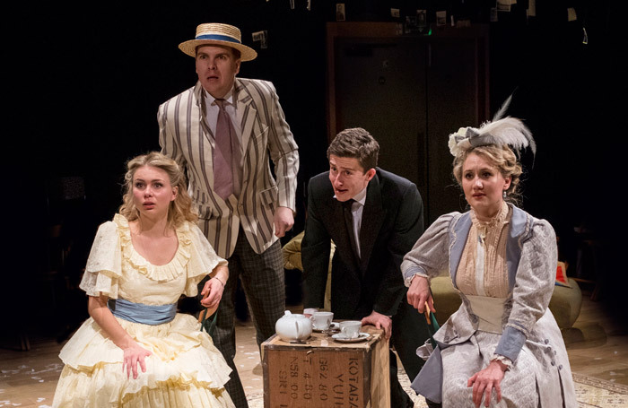 The cast of The Importance of Being Earnest at Avenue Theatre, Ipswich. Photo: Bill Jackson