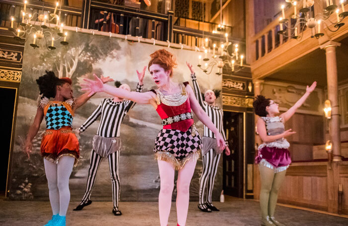 A scene from The Little Matchgirl at the Sam Wanamaker Playhouse last year. Photo: Tristram Kenton