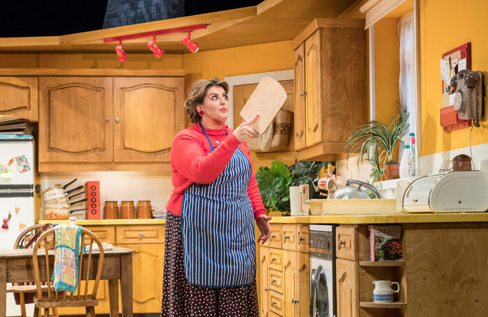 Jodie Prenger in Shirley Valentine. Photo: Manuel Harlan