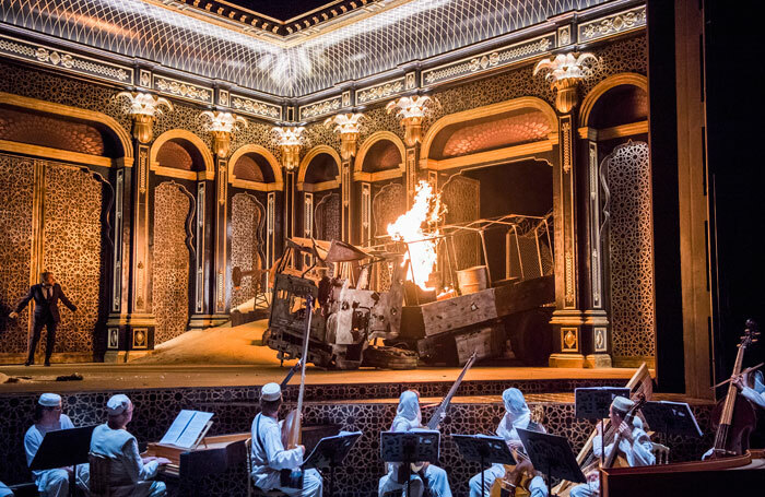 A scene from Act II of Hipermestra at Glyndebourne. Photo: Tristram Kenton