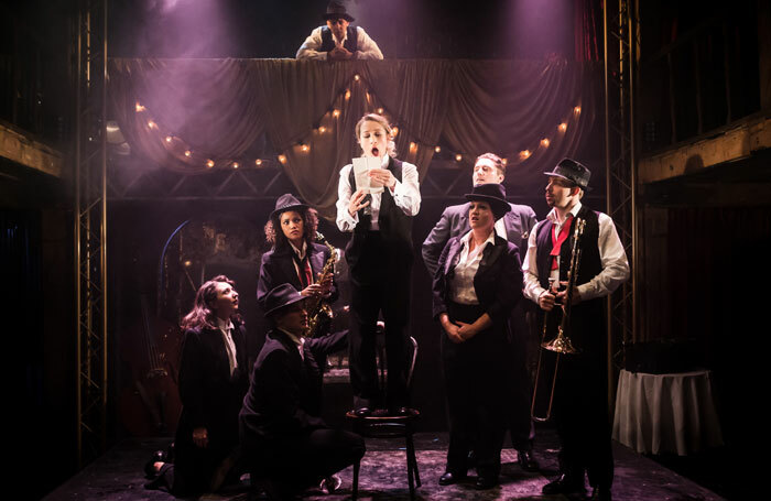 The cast of Watermill Theatre's touring production of Twelfth Night. Photo: Scott Rylander