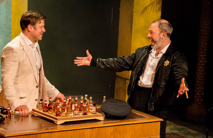 Scene from Our Man in Havana at Greenwich Theatre, London. Photo: David John King