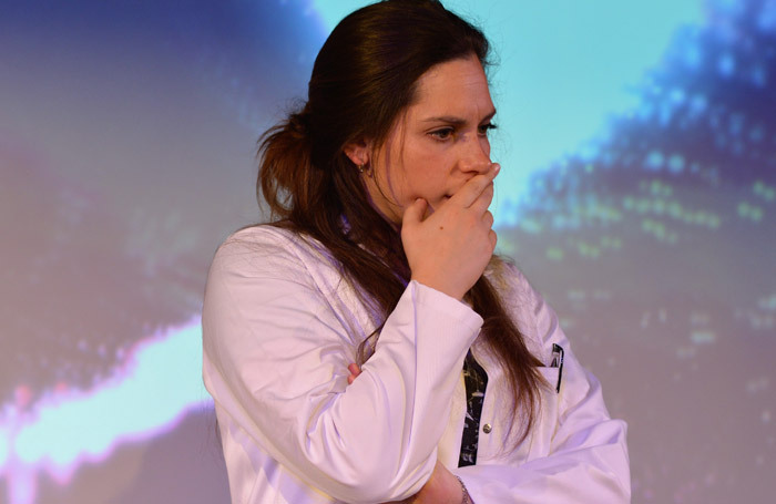 Natasha Killam in The Test at White Bear Theatre, London