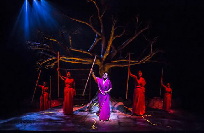 A scene from Pink Sari Revolution. Photo: Pamela-Raith