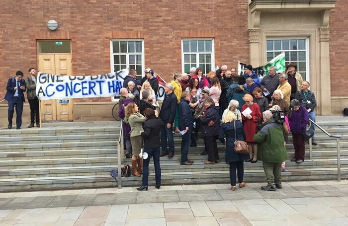 Theatre groups protest against Derby Assembly Rooms replacement