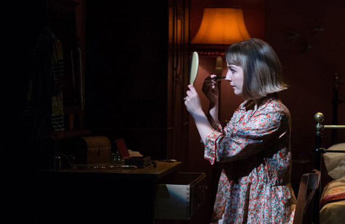 Bettine Mackenzie  in Kiss Me at East Riding Theatre, Beverley. Photo: Gavin Prest