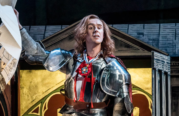 John Heffernan in Saint George and the Dragon. Photo: Johan Persson