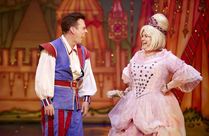 Johnny Mac and Elaine C Smith in Sleeping Beauty at King's Theatre, Glasgow Johnny Mac and Elaine C Smith in Sleeping Beauty at King's Theatre, Glasgow