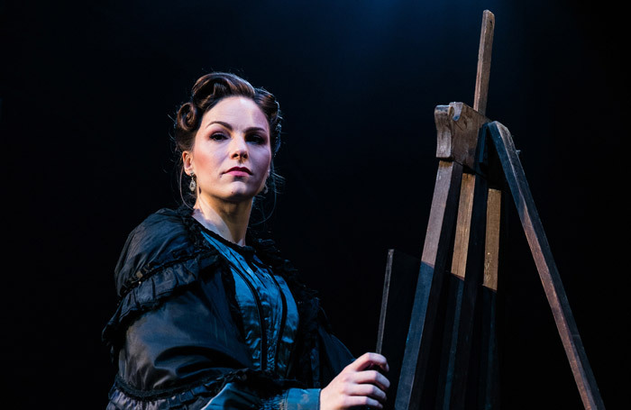 Carolyn Maitland in The Woman in White at Charing Cross Theatre, London. Photo: Darren Bell