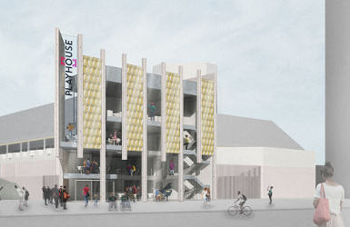 Artist impression of the new entrance at West Yorkshire Playhouse. Credit: Page Park