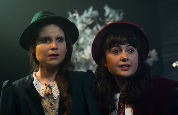 Rebecca Rayne and Julia Pagett in The Wolves of WIlloughby Chase at Jack Studio Theatre. Photo: Tim Stubbs Hughes/Grey Swan