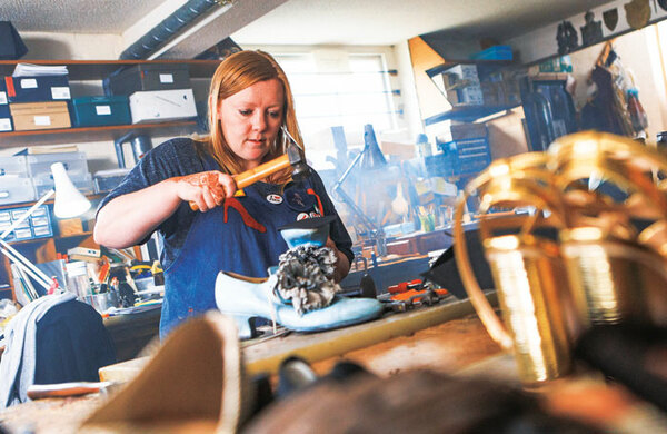Stitch in Time campaign at RSC’s historic costume workshop