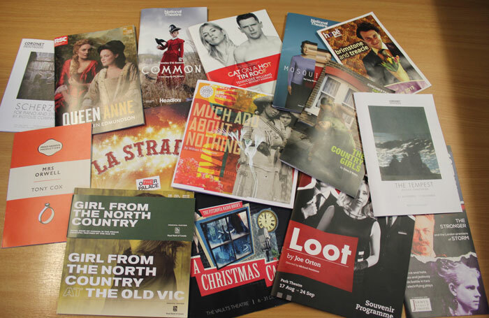 Selection of Theatre Programmes from the 2000's, 