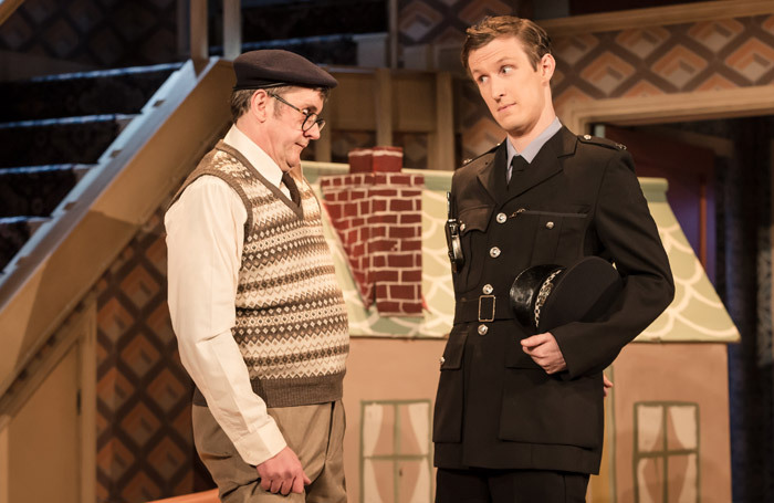 Joe Pasquale and Chris Kiely in Some Mothers Do 'Ave 'Em. Photo: Scott Rylander