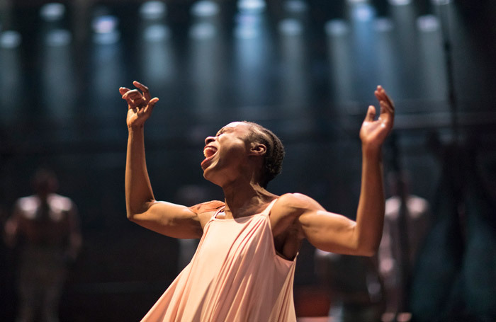 Joan Iyiola in The Duchss of Malfi at Swan Theatre, Stratford-upon-Avon. Photo: Helen Maybanks