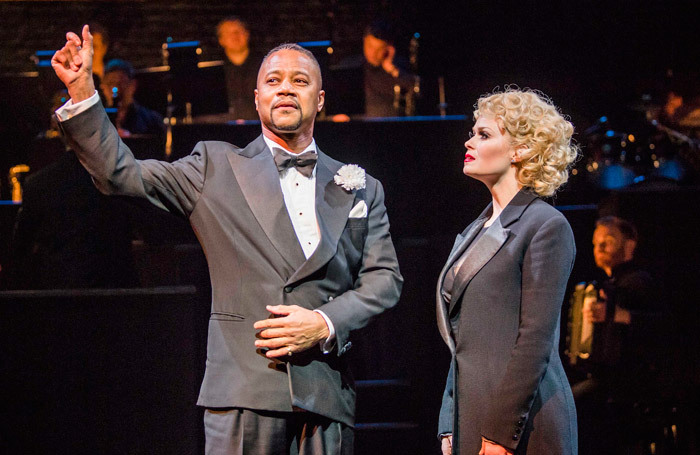 Cuba Gooding Jr and Sarah Soetaert in Chicago. Photo: Tristram Kenton