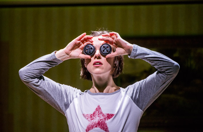 Mary Bevan  in Coraline at Barbican Theatre, London. Photo: Tristram Kenton