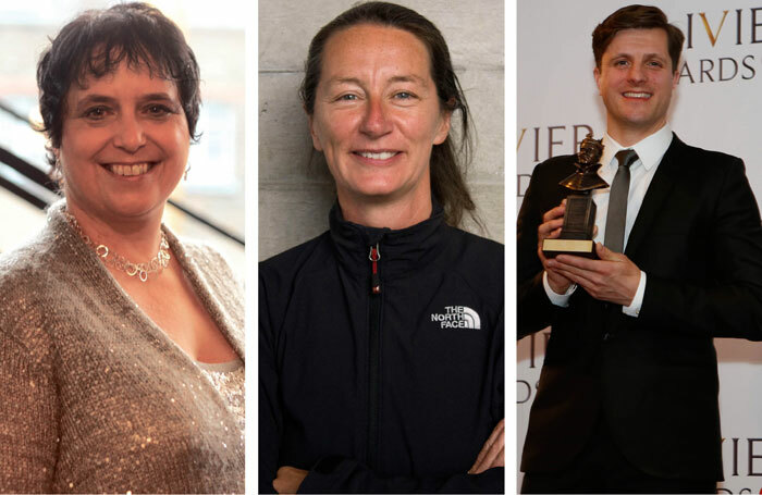 Alarm over EU lighting proposals has been expressed by industry figures including, from left, Nimax chief Nica Burns and lighting designers Paule Constable and Neil Austin (pictured receiving his Olivier award in 2017 for Harry Potter and the Cursed Child). Photos: Eliza Power, Clare Parker and Pame Alarm over EU lighting proposals has been expressed by industry figures including, from left, Nimax chief Nica Burns and lighting designers Paule Constable and Neil Austin (pictured receiving his Olivier award in 2017 for Harry Potter and the Cursed Child). Photos: Eliza Power, Clare Parker and Pame