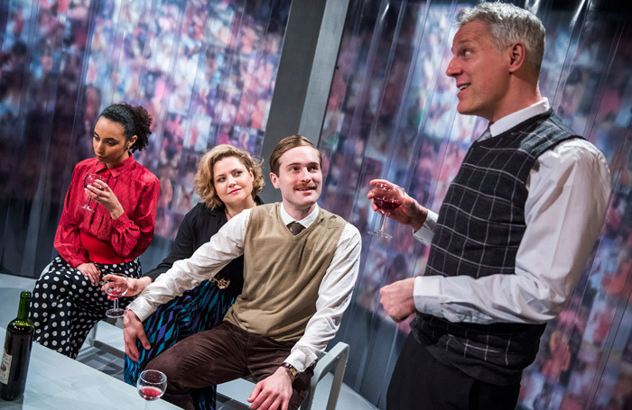 The cast of Masterpieces at Finborough Theatre, London. Photo: Tristram Kenton