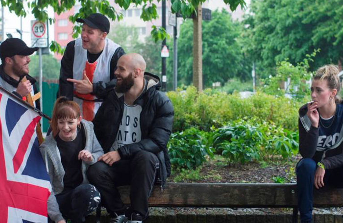 A production shot for Bold Knights, on which Ununited Kingdom was based A production shot for Bold Knights, on which Ununited Kingdom was based