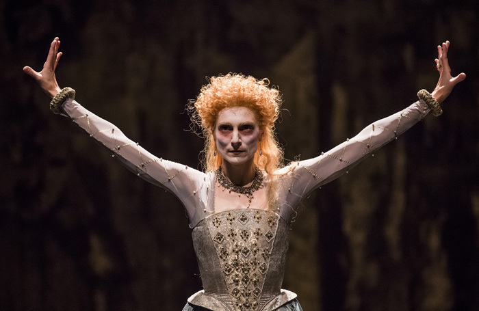 Zenaida Yanowsky in Elizabeth at the Barbican Theatre. Photo: Tristram Kenton Zenaida Yanowsky in Elizabeth at the Barbican Theatre. Photo: Tristram Kenton