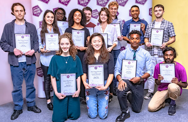 Society of London Theatre awards £72,500 in bursaries to help students complete training