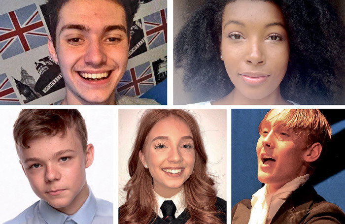 Clockwise from top left: Joshua Price, Xenoa Campbell-Ledgister, Luke Bassett, Laura Dawkes and Ben Wilby