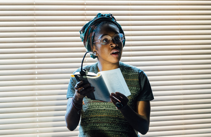 Cherrelle Skeete in A Small Place at Gate Theatre, London. Photo: Helen Murray