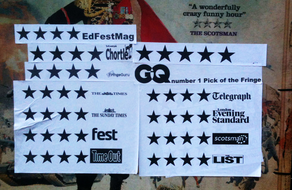 Mark Shenton: How far should producers be allowed to twist reviews in publicity material?