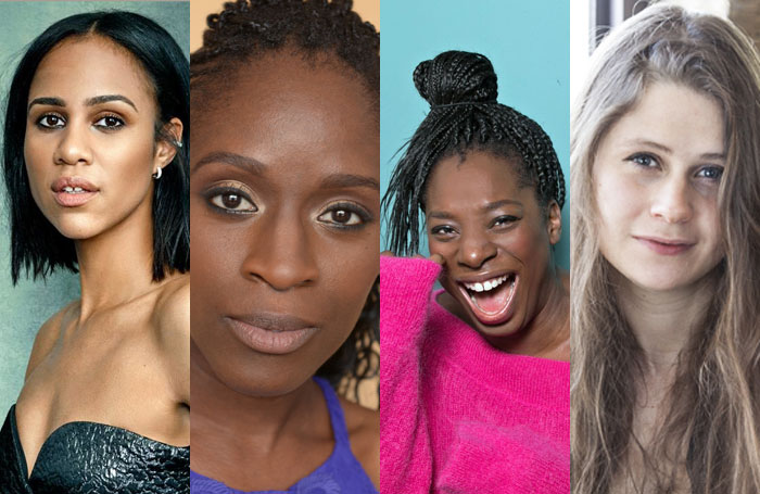 Clean Break patrons Zawe Ashton, Sharon Duncan-Brewster, Tanya Moodie and Lucy Kirkwood