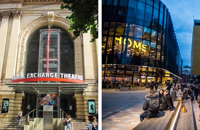 Manchester's Royal Exchange Theatre and Home are among the venues receiving funding from the Theatres Trust. Photos: Catherine Gerbrands/Chris Payne