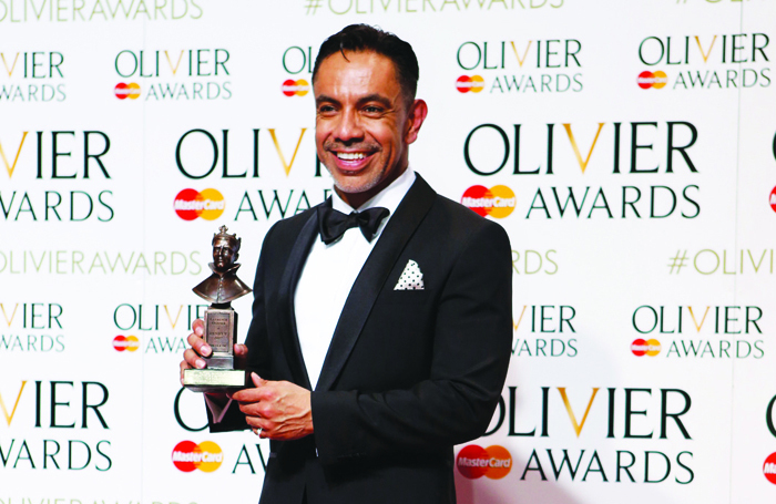 David Bedella won the Olivier for best supporting actor in a musical for In the Heights in 2016