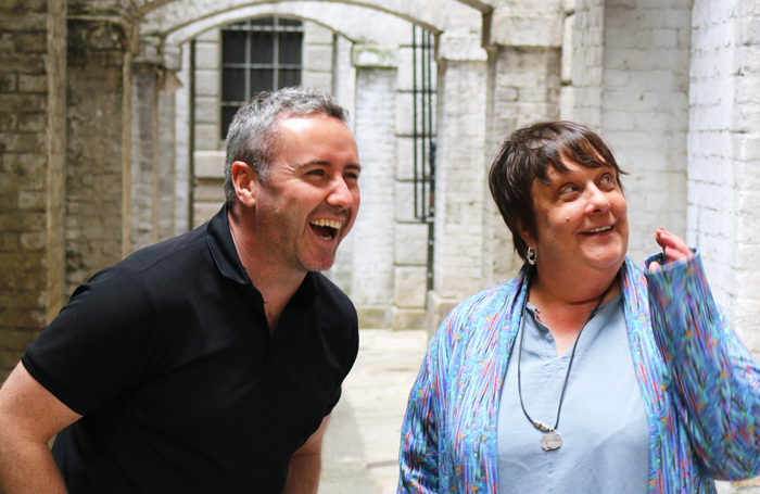 Kathy Burke and Scott Graham. Photo: Natasha Krstic-Howe