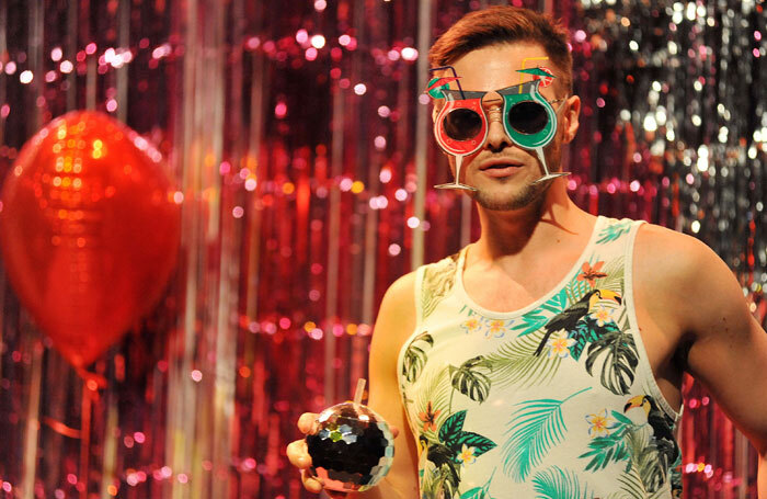 Nathaniel Hall in First Time at Summerhall, Edinburgh. Photo: Dawn Kilner