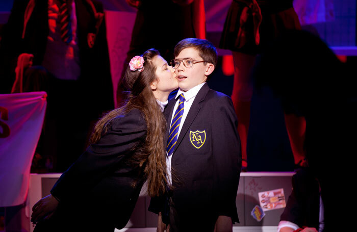 Curve's 2015 production of The Secret Diary of Adrian Mole Aged 13&frac34;. Photo: Pamela Raith