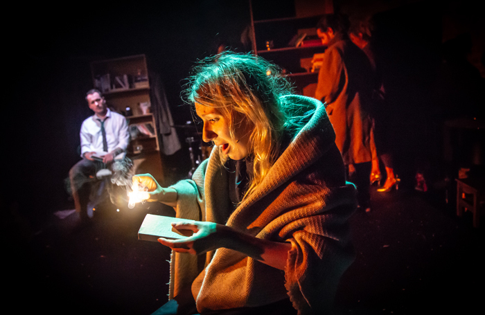 Declan Bennett and Bronte Barbe in Striking 12 at the Union Theatre. Photo: Tom Grace