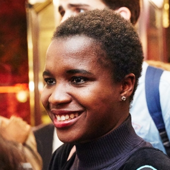 Temi Wilkey at the opening of the National Youth Theatre West End REP Season. Photo: Ambra Vernuccio