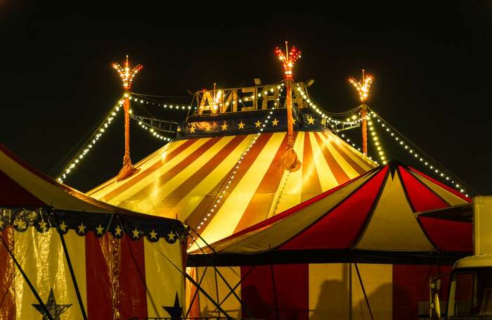Circus Tent Opening Night
