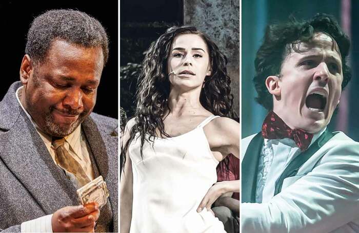 Wendell Pierce, Samantha Pauly and Daniel Monks. Photos: Brinkhoff-Moegenburg/Marc Brenner Wendell Pierce, Samantha Pauly and Daniel Monks. Photos: Brinkhoff-Moegenburg/Marc Brenner