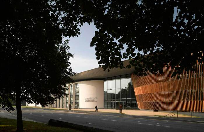 Royal Welsh College of Music and Drama. Photo: Nick Guttridge